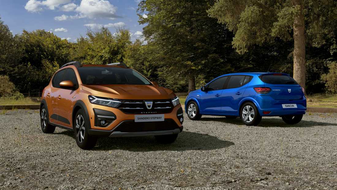 Nieuwe Dacia Sandero en Sandero stepway