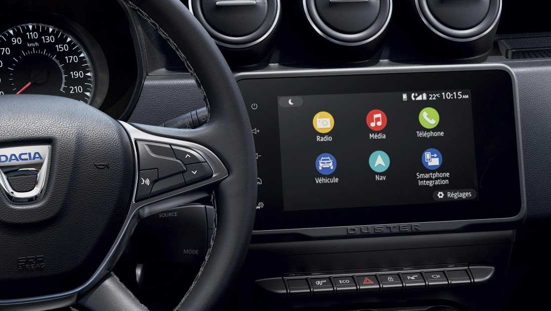 ABD Dacia - Duster - Groot 8 touchscreen