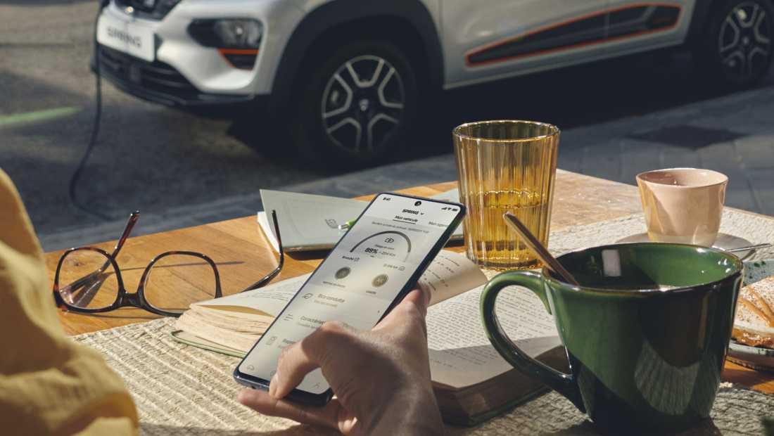 Dacia app voor opladen