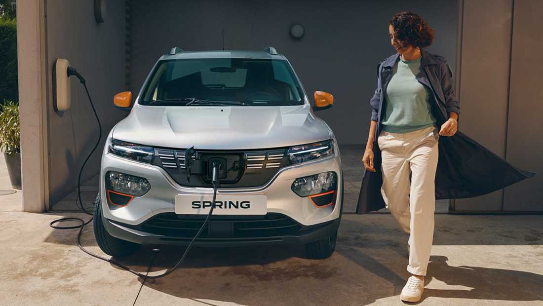 Dacia Spring opladen