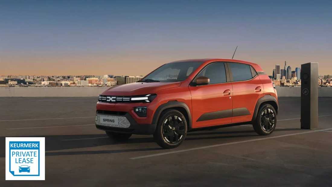 Dacia Spring - Private lease keurmerk